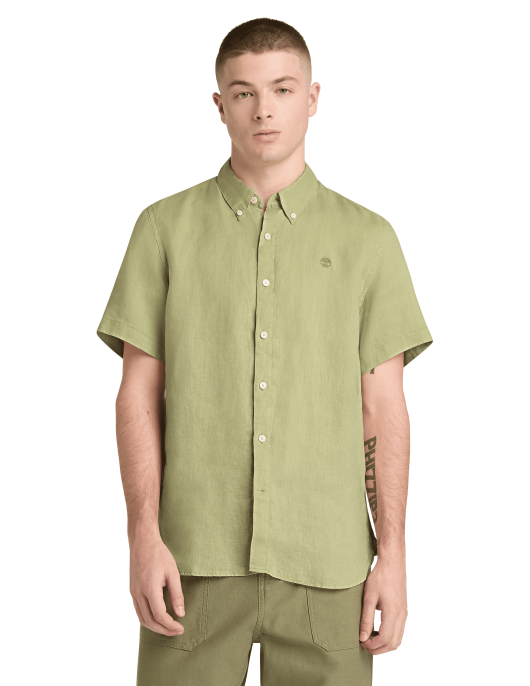 CAMISA MANGA CURTA LINHO TIMBERLAND REF. A2DCC-BQ0