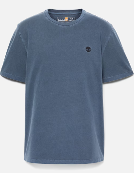 T-SHIRT DUNSTAN RIVER GARMENT DYE AZUL REF. A5YAY-433