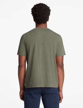 T-SHIRT DUNSTAN RIVER GARMENT DYE VERDE REF. A5YAY-A58