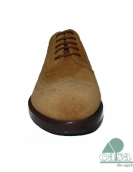 SAPATOS RIMINI NUBUCK COURO CLARO CASA DO AGRICULTOR