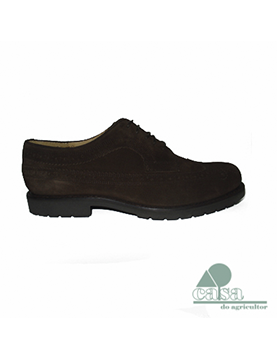 SAPATOS RIMINI NOBUK ESCUROS CASA DO AGRICULTOR